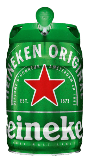 Cerveza Heineken Barril de 5 litros