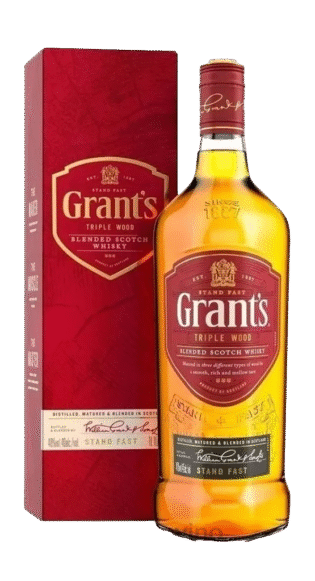 Whisky Grants escocés
